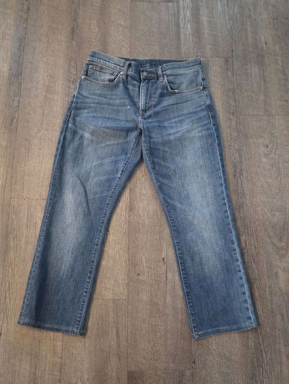 J. Crew Jeans Mens 32x26 484 Slim-fit in stretch broken-in Japanese denim J5026